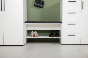 ЭЙР прихожая (модульная) Белый Шагрень в Салехарде - salekhard.ok-mebel.com | фото 23
