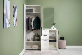 ЭЙР прихожая (модульная) Белый Шагрень в Салехарде - salekhard.ok-mebel.com | фото 25