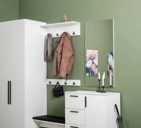 ЭЙР прихожая (модульная) Белый Шагрень в Салехарде - salekhard.ok-mebel.com | фото 33