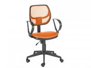Кресло компьютерное Флеш Рондо (оранжевый/оранжевый) в Салехарде - salekhard.ok-mebel.com | фото 1