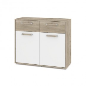 ФЛОРИДА Гостиная (модульная) дуб серый/белый в Салехарде - salekhard.ok-mebel.com | фото 5