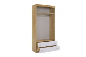 ФОРСАЖ К2 Детский гарнитур (крафт золотой/белый) в Салехарде - salekhard.ok-mebel.com | фото 18
