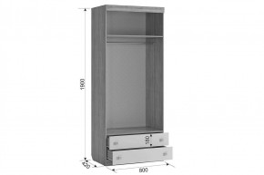 ФОРСАЖ К2 Детский гарнитур (крафт золотой/белый) в Салехарде - salekhard.ok-mebel.com | фото 4