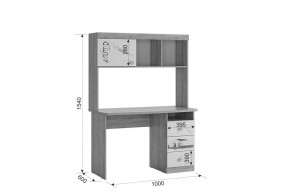ФОРСАЖ К2 Детский гарнитур (крафт золотой/белый) в Салехарде - salekhard.ok-mebel.com | фото 5
