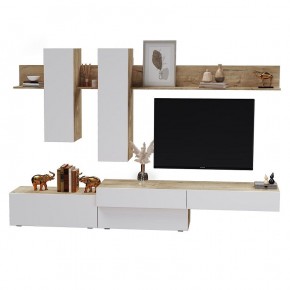 ФРИДА Гостиная (Вотан/Белый глянец) в Салехарде - salekhard.ok-mebel.com | фото 2