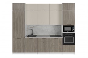 ФЬЮДЖИ Кухонный гарнитур Экстра (3000 мм) в Салехарде - salekhard.ok-mebel.com | фото 3