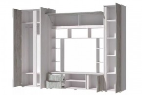 Гостиная Аванта (Анкор светлый/Артвуд темный) в Салехарде - salekhard.ok-mebel.com | фото 2