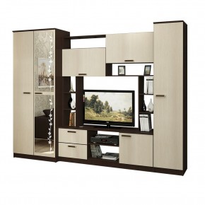 Гостиная Флора (венге/лоредо нов.) в Салехарде - salekhard.ok-mebel.com | фото