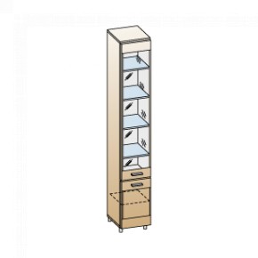 Гостиная Камелия Композиция 1 (Снежный ясень) в Салехарде - salekhard.ok-mebel.com | фото 3