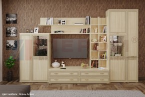 Гостиная Карина Композиция 5 (Ясень Асахи) в Салехарде - salekhard.ok-mebel.com | фото
