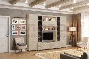 Гостиная Мелисса Композиция 9 (Ясень Асахи) в Салехарде - salekhard.ok-mebel.com | фото