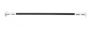 Турник раздвижной 1250-1500 цв. белый-черный FLEXTER PROFI в Салехарде - salekhard.ok-mebel.com | фото