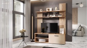 КАРОЛИНА Гостиная (дуб вотан/кашемир) в Салехарде - salekhard.ok-mebel.com | фото