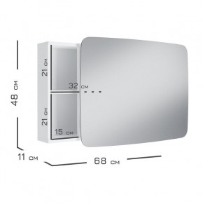 Кларити Шкаф зеркальный 16.312.06 (сдвижной фасад) в Салехарде - salekhard.ok-mebel.com | фото 3