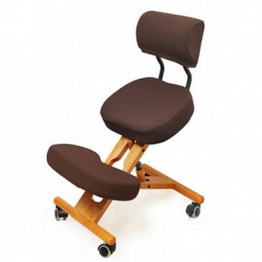 Коленный стул со спинкой Smartstool KW02В + Чехлы в Салехарде - salekhard.ok-mebel.com | фото 7