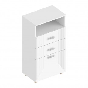 Комод 1 ств. с 2 ящиками и нишей "Сандра" в Салехарде - salekhard.ok-mebel.com | фото