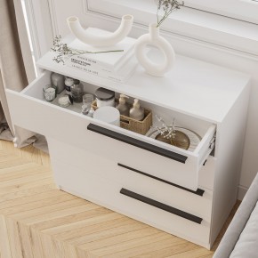 Комод Айрон КМ-02 (белый) в Салехарде - salekhard.ok-mebel.com | фото 3