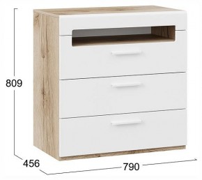 Комод Фьюжн ТД-260.04.01 в Салехарде - salekhard.ok-mebel.com | фото 4