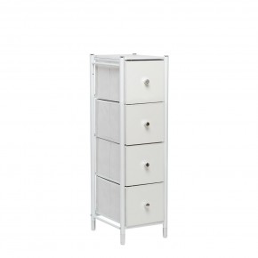 Комод Leset Нирита/Хайди узкий 4 ящика в Салехарде - salekhard.ok-mebel.com | фото 2
