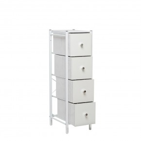 Комод Leset Нирита/Хайди узкий 4 ящика в Салехарде - salekhard.ok-mebel.com | фото 3