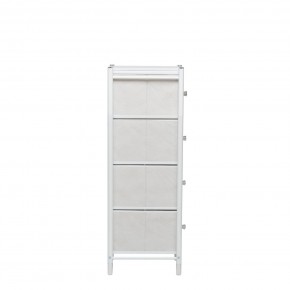 Комод Leset Нирита/Хайди узкий 4 ящика в Салехарде - salekhard.ok-mebel.com | фото 4