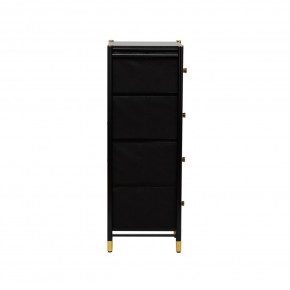 Комод Leset Нирита/Хайди узкий 4 ящика в Салехарде - salekhard.ok-mebel.com | фото 4