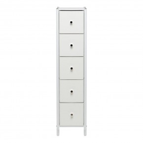 Комод Leset Нирита/Хайди узкий 5 ящиков в Салехарде - salekhard.ok-mebel.com | фото