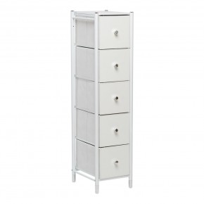 Комод Leset Нирита/Хайди узкий 5 ящиков в Салехарде - salekhard.ok-mebel.com | фото 2