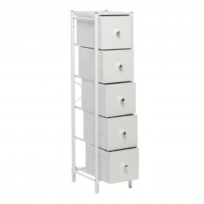 Комод Leset Нирита/Хайди узкий 5 ящиков в Салехарде - salekhard.ok-mebel.com | фото 4
