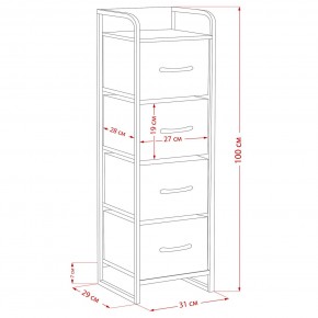 Комод Leset Ноа 4 ящика в Салехарде - salekhard.ok-mebel.com | фото 9
