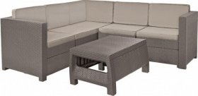 Комплект мебели Прованс угловой (Provence set with coffee table) капучино в Салехарде - salekhard.ok-mebel.com | фото 2