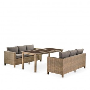 Комплект плетеной мебели T365/S65B-W65 Light Brown в Салехарде - salekhard.ok-mebel.com | фото
