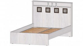 КОСТА-РИКА Кровать 1200 с основанием (анкор светлый) в Салехарде - salekhard.ok-mebel.com | фото