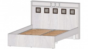 КОСТА-РИКА Кровать 1400 с основанием (анкор светлый) в Салехарде - salekhard.ok-mebel.com | фото