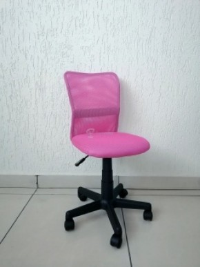 Кресло Barneo K-401 детское (розовая ткань/сетка) в Салехарде - salekhard.ok-mebel.com | фото