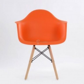 Кресло Barneo N-14 WoodMold оранжевый в Салехарде - salekhard.ok-mebel.com | фото 2