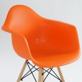 Кресло Barneo N-14 WoodMold оранжевый в Салехарде - salekhard.ok-mebel.com | фото 4