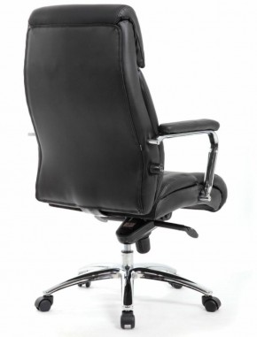 Кресло BRABIX PREMIUM "Phaeton EX-502" (кожа с компаньоном, хром, черное) 530882 в Салехарде - salekhard.ok-mebel.com | фото 4