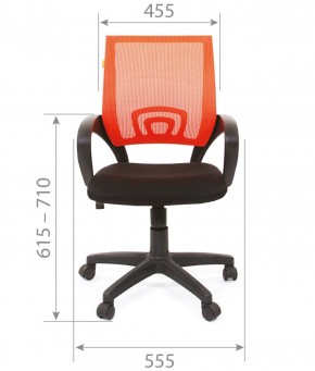 Кресло для оператора CHAIRMAN 696 black (ткань TW-11/сетка TW-01) в Салехарде - salekhard.ok-mebel.com | фото 4