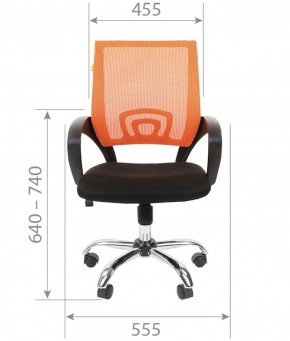 Кресло для оператора CHAIRMAN 696 хром (ткань TW-11/сетка TW-04) в Салехарде - salekhard.ok-mebel.com | фото 6
