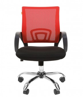 Кресло для оператора CHAIRMAN 696 хром (ткань TW-11/сетка TW-69) в Салехарде - salekhard.ok-mebel.com | фото 2