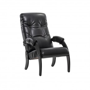 Кресло для отдыха Модель 61 Венге, к/з Vegas Lite Black в Салехарде - salekhard.ok-mebel.com | фото 4