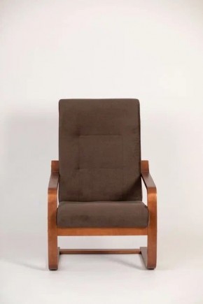 Кресло для отдыха (пружинка) РЕЛАКС 37-Т-К (кофе) в Салехарде - salekhard.ok-mebel.com | фото 4
