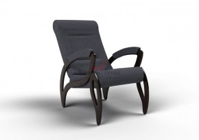 Кресло для отдыха Зельден 20-Т-ГР (ткань/венге) ГРАФИТ в Салехарде - salekhard.ok-mebel.com | фото
