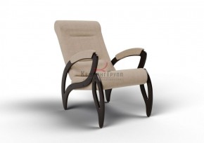Кресло для отдыха Зельден 20-Т-П (ткань/венге) ПЕСОК в Салехарде - salekhard.ok-mebel.com | фото 1