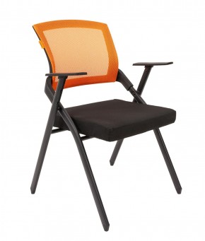 Кресло для посетителей CHAIRMAN NEXX (ткань стандарт черный/сетка DW-66) в Салехарде - salekhard.ok-mebel.com | фото 1