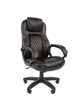Кресло для руководителя  CHAIRMAN 432 (Экокожа черная) в Салехарде - salekhard.ok-mebel.com | фото