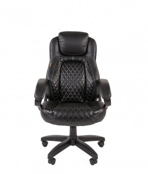 Кресло для руководителя  CHAIRMAN 432 (Экокожа черная) в Салехарде - salekhard.ok-mebel.com | фото 2