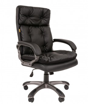 Кресло для руководителя  CHAIRMAN 442 (экокожа черная) в Салехарде - salekhard.ok-mebel.com | фото 2