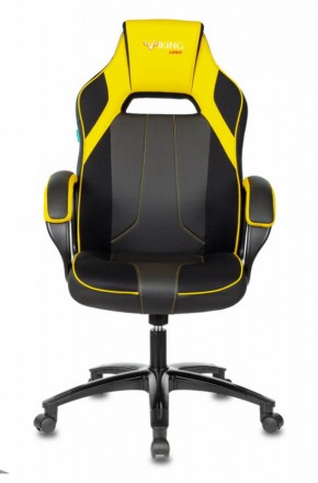 Кресло игровое Бюрократ VIKING 2 AERO YELLOW черный/желтый в Салехарде - salekhard.ok-mebel.com | фото 2